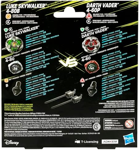 Hasbro Beyblade G0290ES1 Beyblade BBX Luke Darth Vader