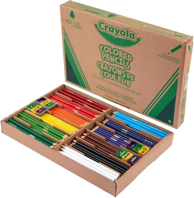 Crayola Colored Pencils Classpack (240ct) – 240