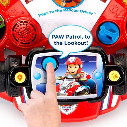 VTech Paw Patrol Pups to The Rescue Driver Red