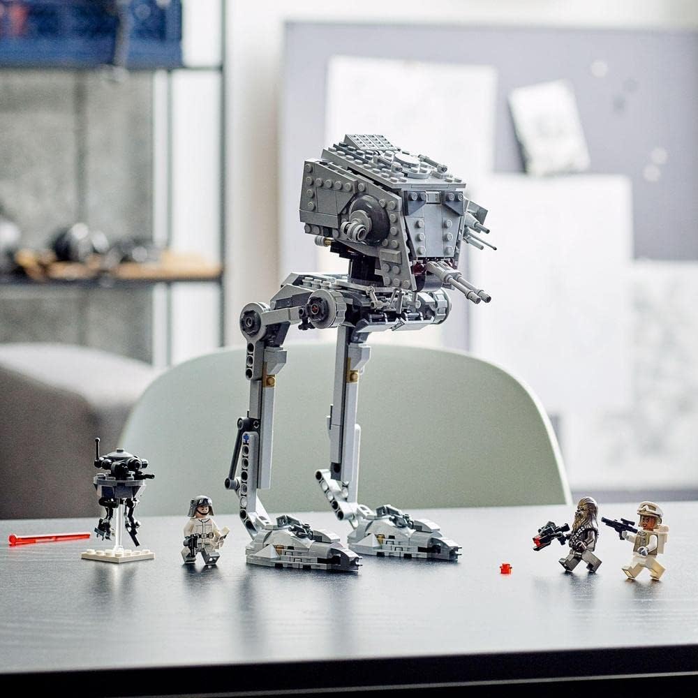 LEGO 75322 Star Wars at-ST on Hoth Chewbacca and Droid Figures Toy from The Empire