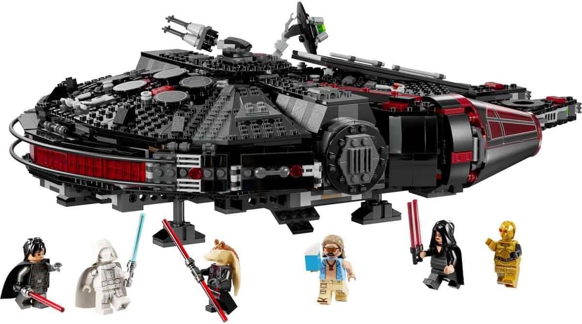 LEGO Star Wars The Black Falcon - Spaceship Set - Buildable Brick Vehicle