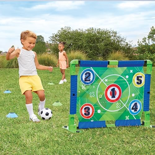 Little Tikes TotSports Soccer Trainer with 9 Active Play Sports for Boys and Girls Ages