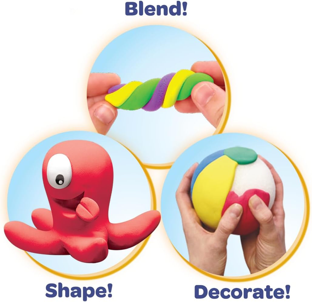 Crayola Model Magic Deluxe Variety Pack 14ct Air Dry Clay 7oz Bulk Modeling Clay