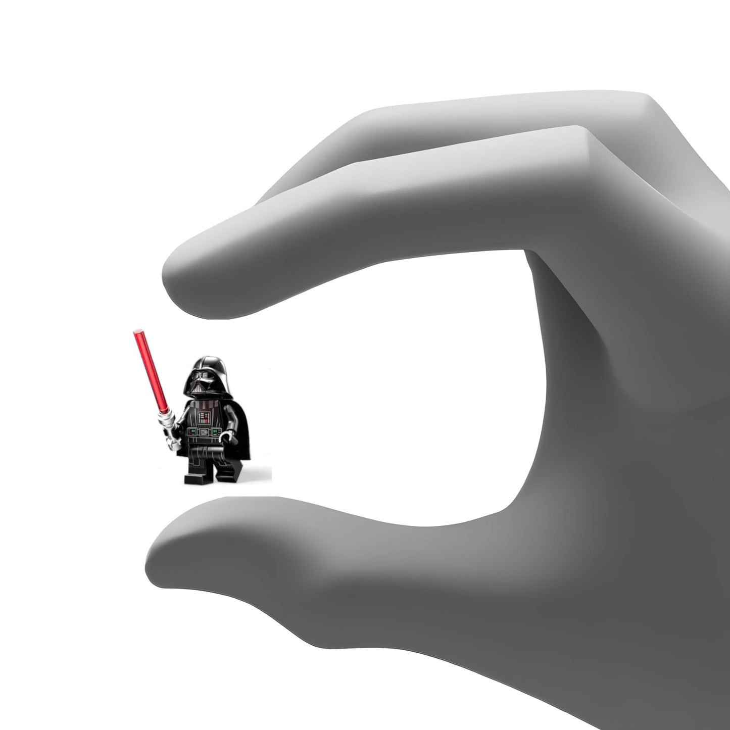 LEGO Star Wars Darth Vader Minifigure with Lightsaber and Extra Black Cape