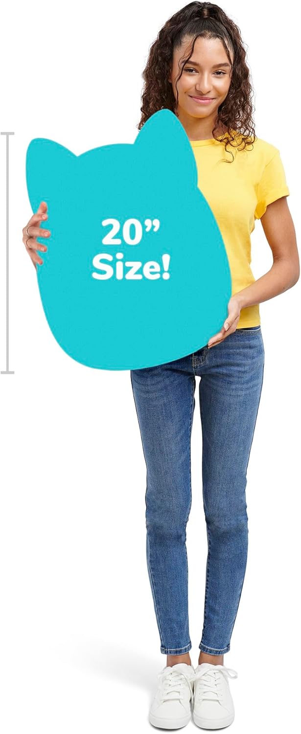 Squishmallows Original 20-Inch Celestino Sage Green Spotted Highland Cow - Official Jazwares Plush