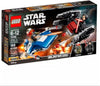 LEGO Star Wars The Last Jedi A-Wing vs. TIE Silencer Microfighters 75196 Building Kit 188