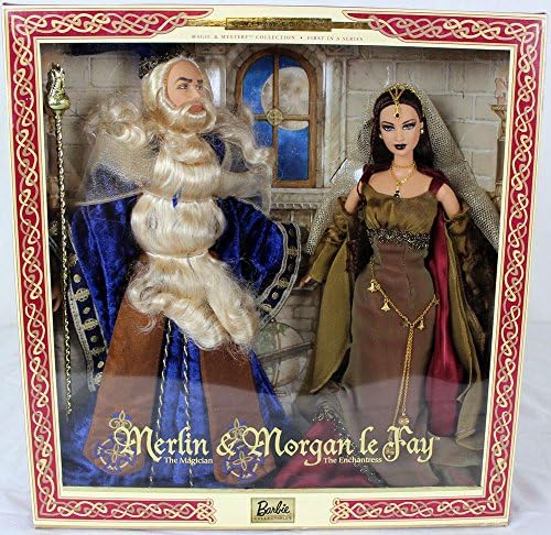 Barbie Magic Mystery Collection Merlin and Morgan le Fay Doll Set