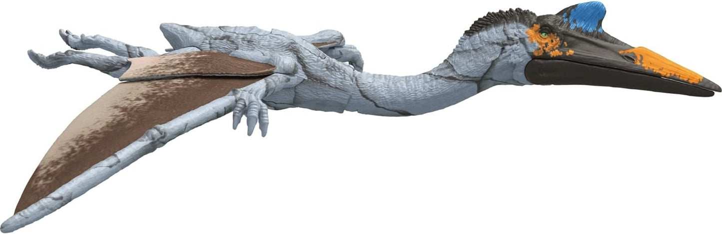 Mattel Jurassic World Dominion Massive Action Dinosaur Figure Quetzalcoatlus Dino Toy