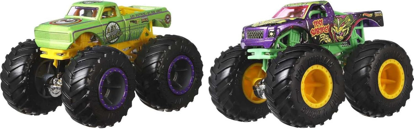 Hot Wheels Monster Trucks 2-Pack Demolition Doubles Set of 2 Toy Vehicle