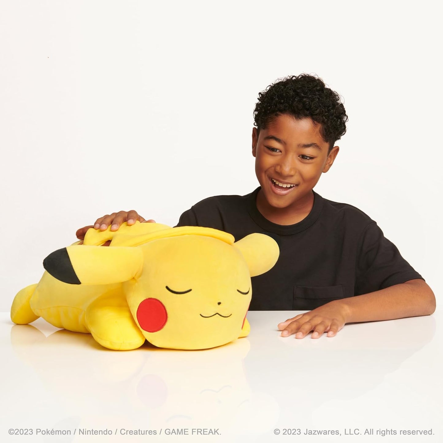 Pokemon Pikachu Sleeping Plush - 18-Inch Premium Plush in Sleeping Pose