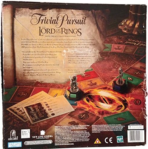 Hasbro Lord of The Rings Trivial Pursuit