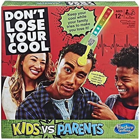 Hasbro Gaming Don't Lose Your Cool vs Parents Interactive Game Family Toy WLM8 68935