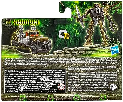 Transformers Rise of The Beasts Movie Beast Alliance Battle Changers Scourge Action
