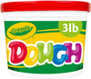 Crayola Dough - Red 3lb Bulk Modeling Dough for Clay Alternative Resealable Tub Ages