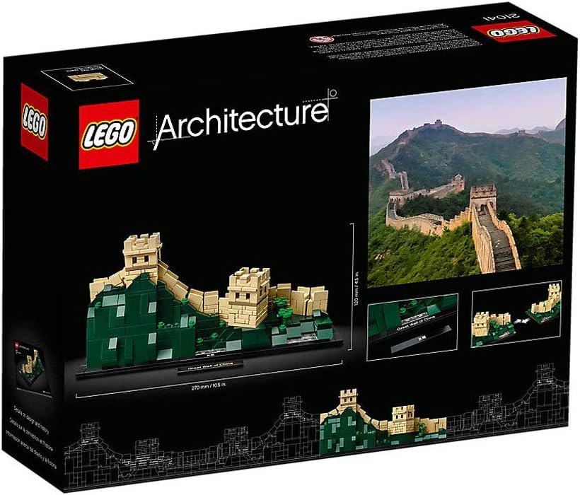 LEGO Architecture Great Wall of China 21041 Building Kit 551 Pieces