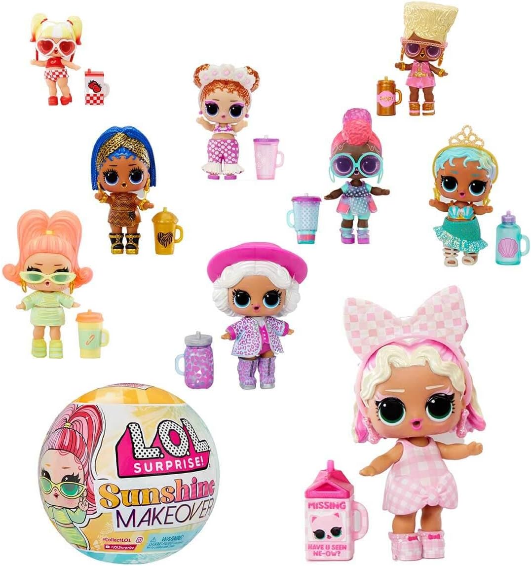 L.O.L. Surprise! L.O.L. Surprise Sunshine Makeover with 8 Surprises UV Color Change Limited Edition Doll