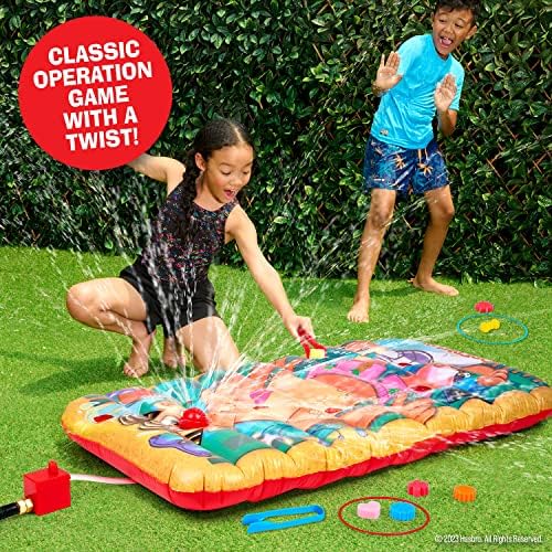 Hasbro Operation Splash Game - Family Game for Your Yard - More Water More Fun