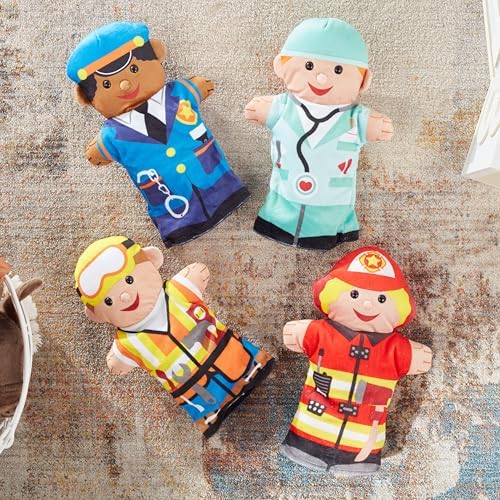 Melissa & Doug Melissa Doug 96037 Jolly Helpers Hand Puppet Multicolor