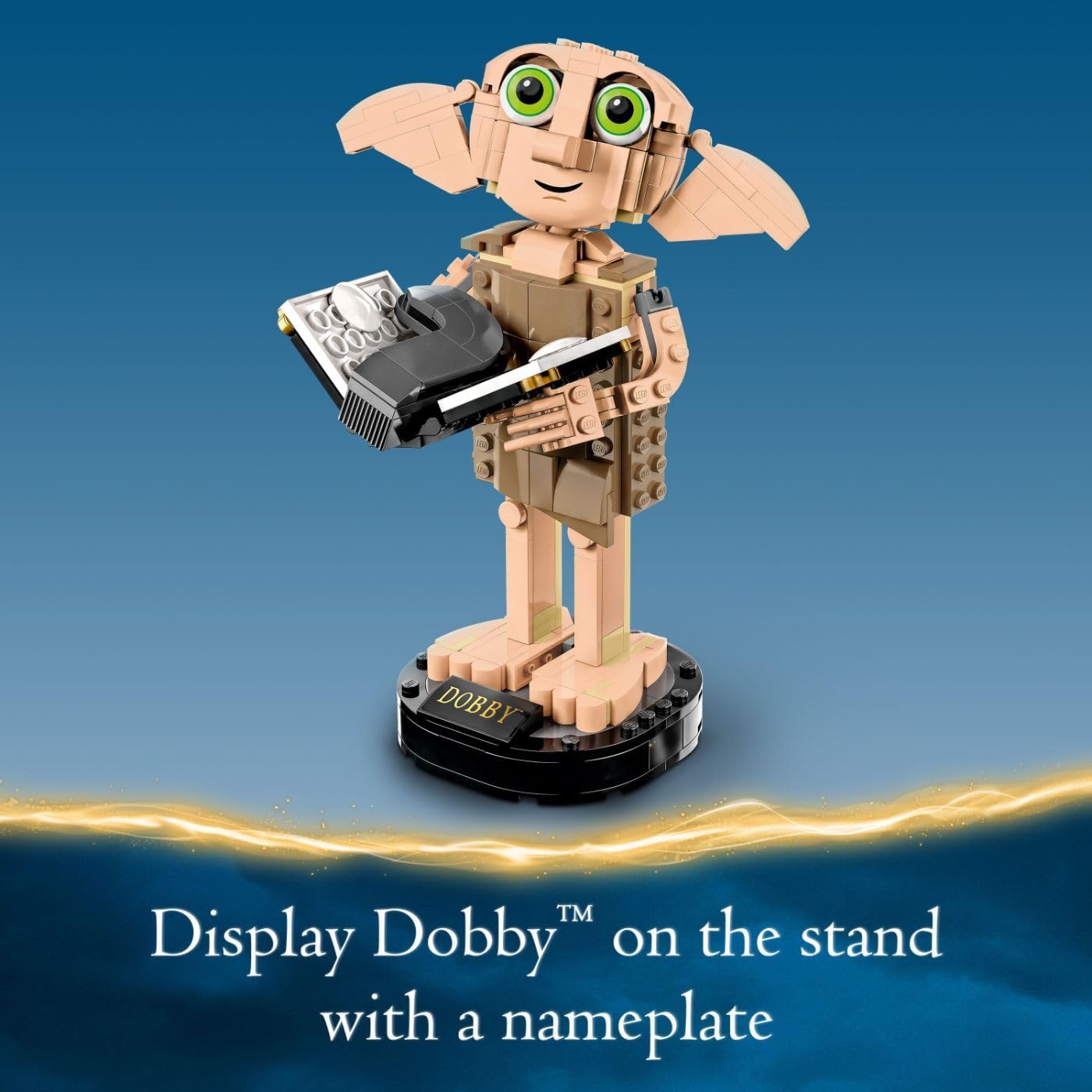 LEGO Harry Potter Dobby The House-Elf Building Toy Set Build and Display Model of a
