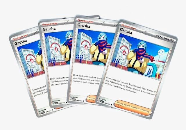 Pokemon Grusha 184193 - Paldea Evolved - Pokemon Supporter Trainer Card Set - Playset