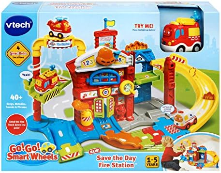VTech Go Go Smart Wheels Save The Day Fire Station Multicolor