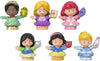 Fisher-Price Little People Toddler Disney Princess Set with 6 Character Figures for