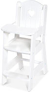 Melissa & Doug Melissa Doug Play High Chair - Pretend Play High Chair Baby Doll White