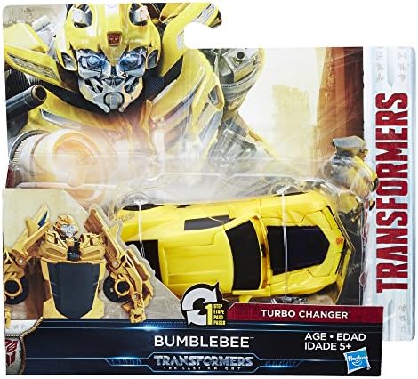 Transformers The Last Knight 1-Step Turbo Changer Bumblebee