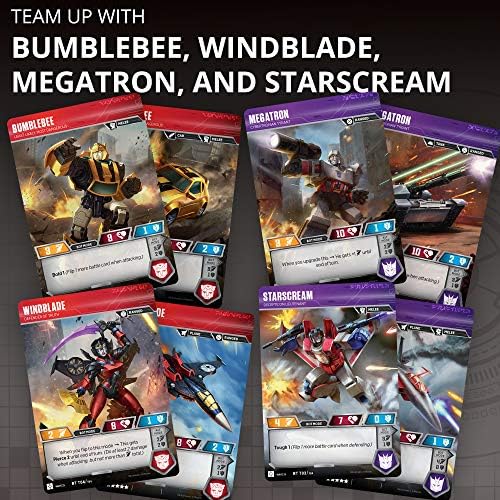 Transformers TCG Bumblebee Vs. Megatron 2-Player Starter Set 1 Ready-to-Play Deck 44