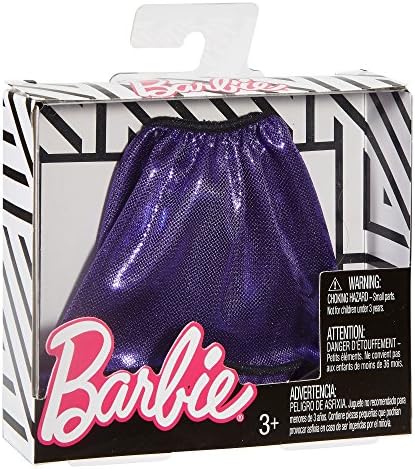 Barbie Fashions 8 Purple High Low Skirt