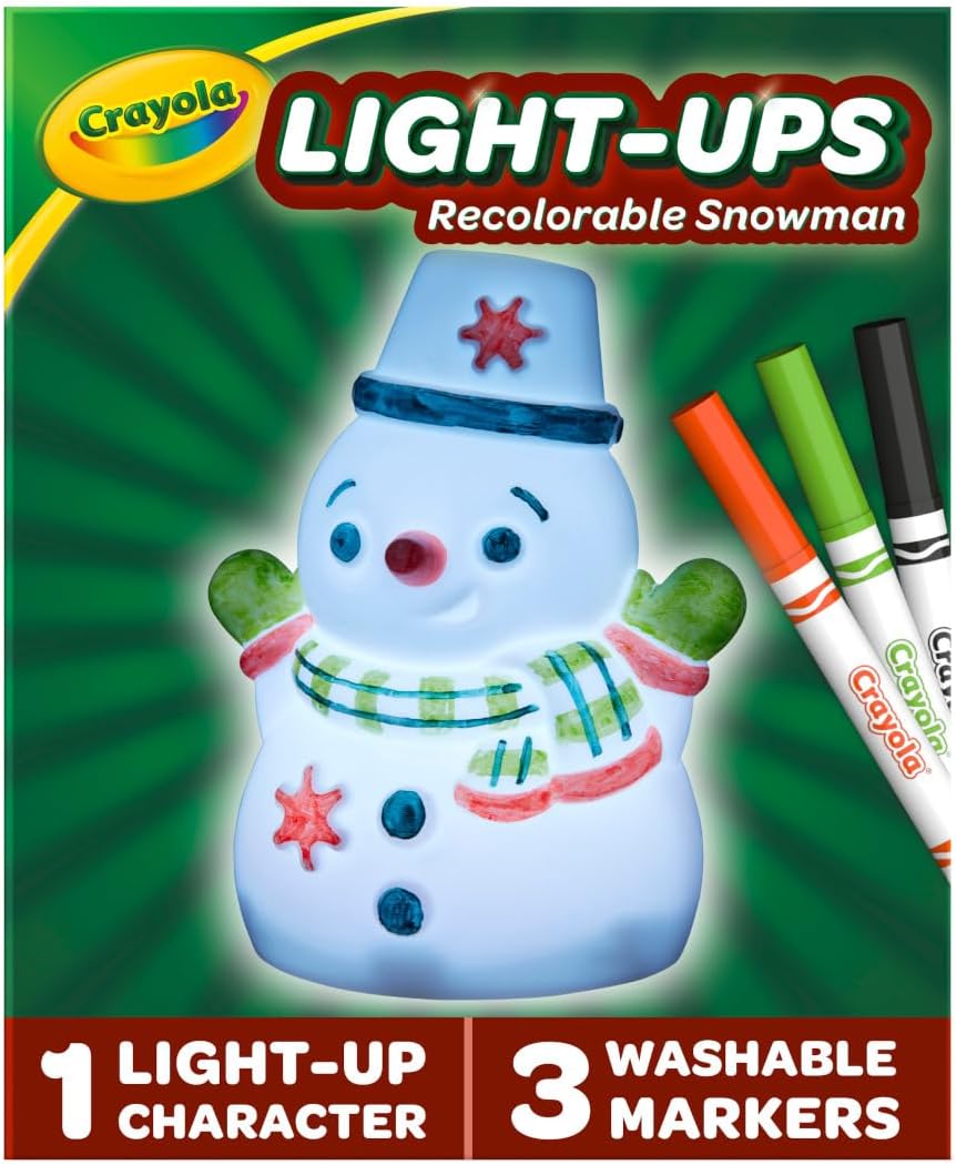 Crayola Light-Ups - Snowman Light Up Snowman Toy