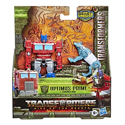Transformers Rise of The Beasts Movie Beast Alliance Beast Weaponizers 2-Pack Optimus