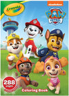 Crayola PAW Patrol Coloring Book 288pgs Coloring Book Pages PAW Patrol Gift Travel