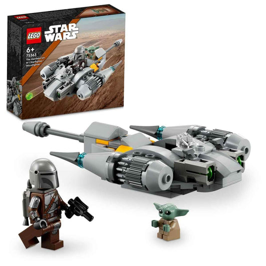 LEGO 75363 Star Wars Microfighter N-1 Mandalorian Hunter Construction Toy Boba Fett Book Vehicle