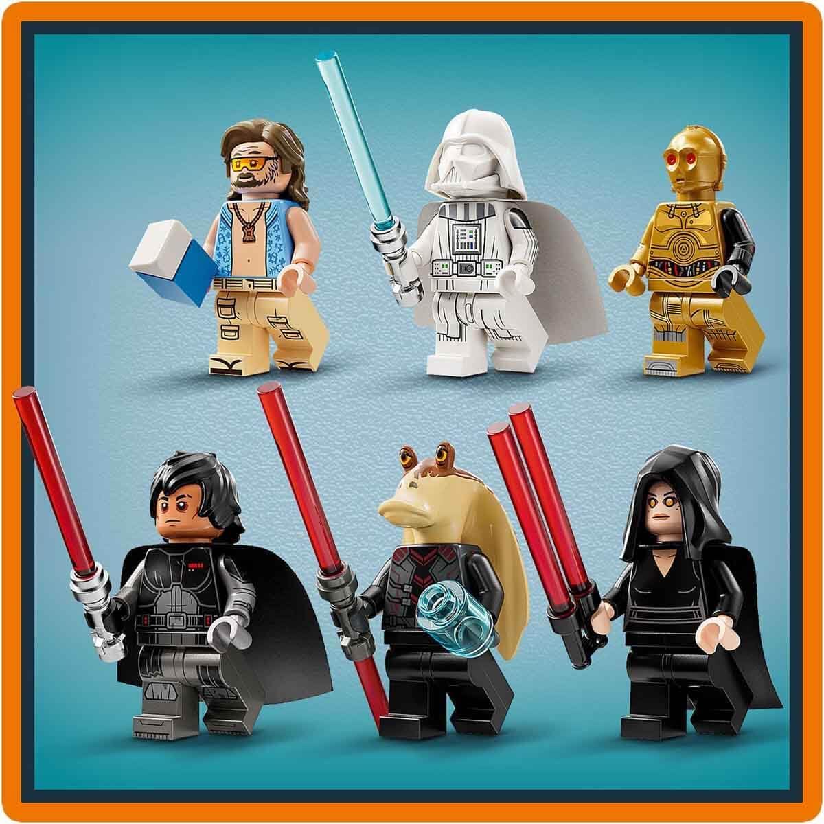 LEGO Star Wars The Black Falcon - Spaceship Set - Buildable Brick Vehicle