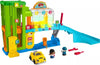 Fisher-Price Little People Toddler Toy Light-Up Learning Garage Playset