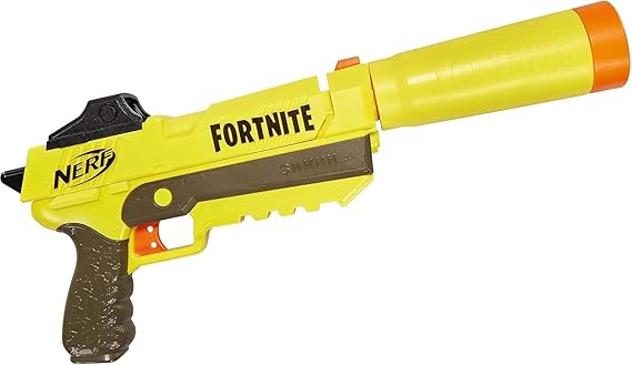 Nerf Fortnite SP-L Elite Dart Blaster A" Detachable Barrel & 6-Dart Capacity – 6