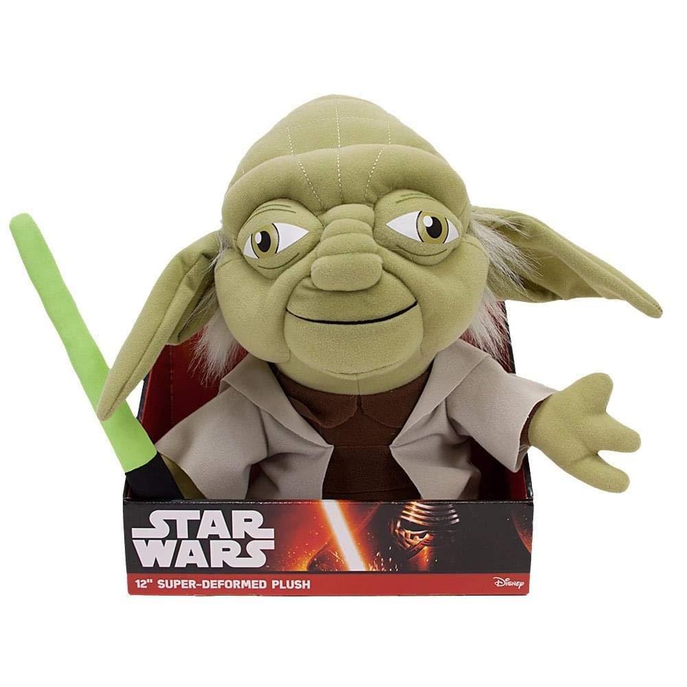 Star Wars Large Plush Yoda Plush 12' – 12