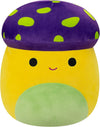 Squishmallows Original 12-Inch Enid Neon Yellow Mushroom - Medium-Sized Ultrasoft Official Jazwares Plush
