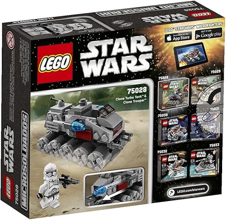 Star Wars LEGO Clone Turbo Tank Building Set