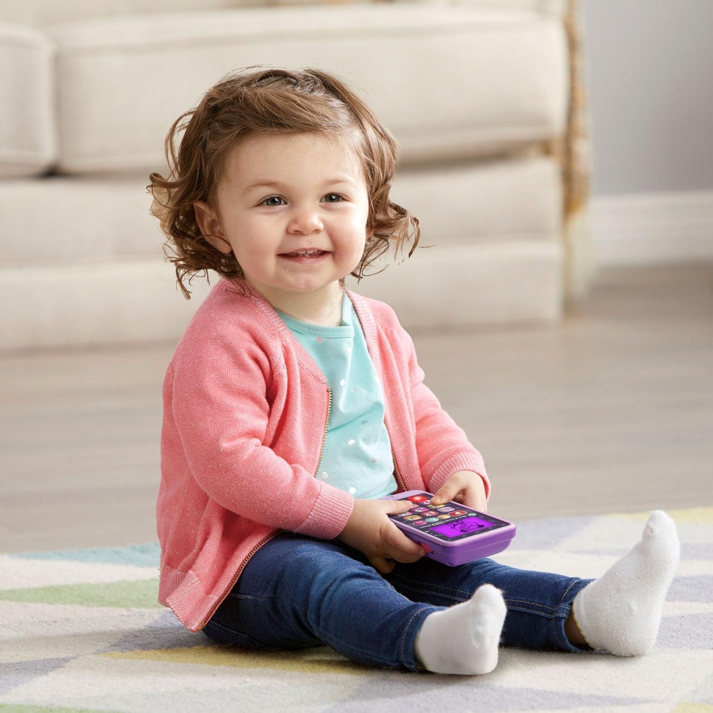 LeapFrog Chat and Count Emoji Phone Purple