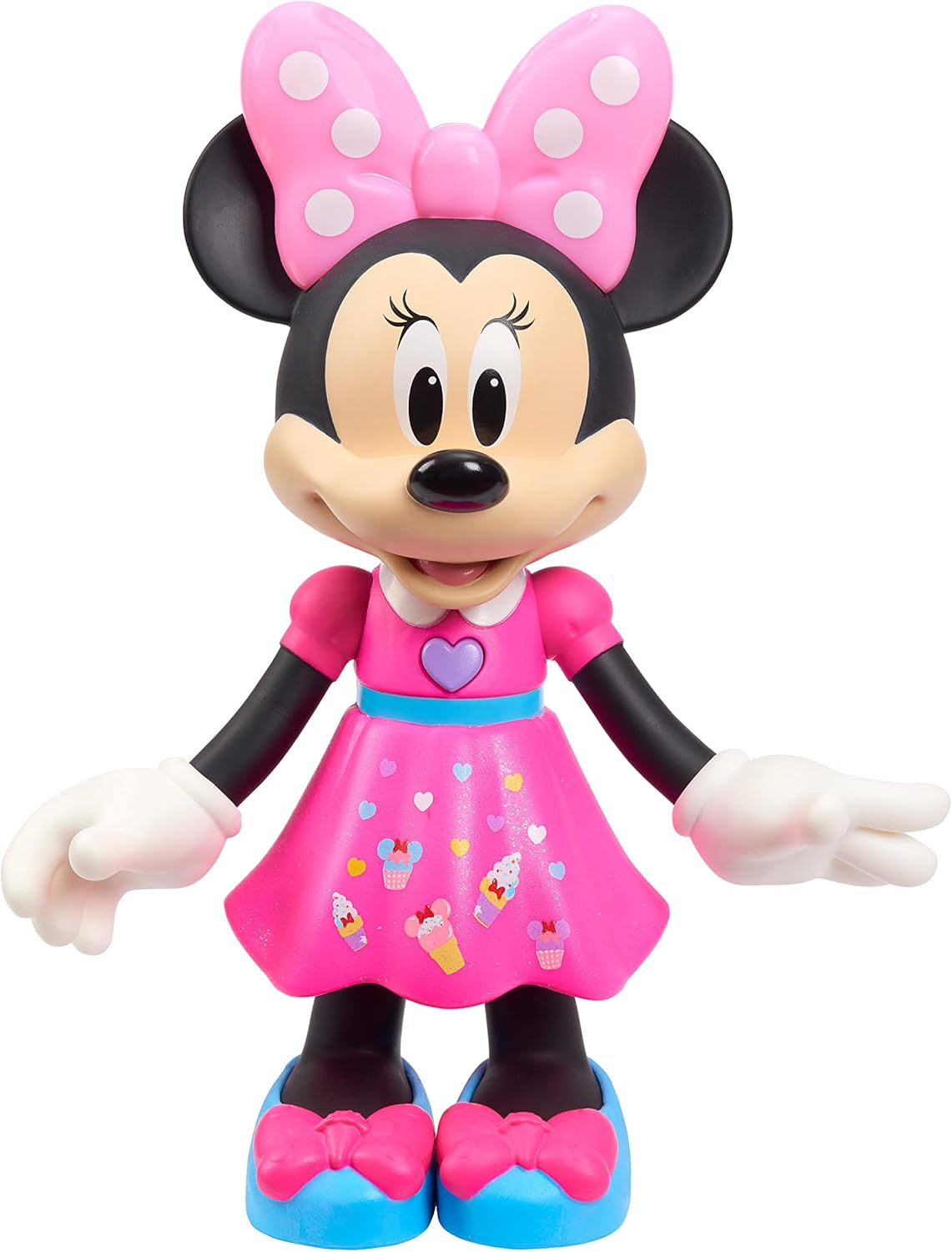 Disney Junior Minnie Mouse A" 10 inches Interactive Doll with Lights & Sounds – 10