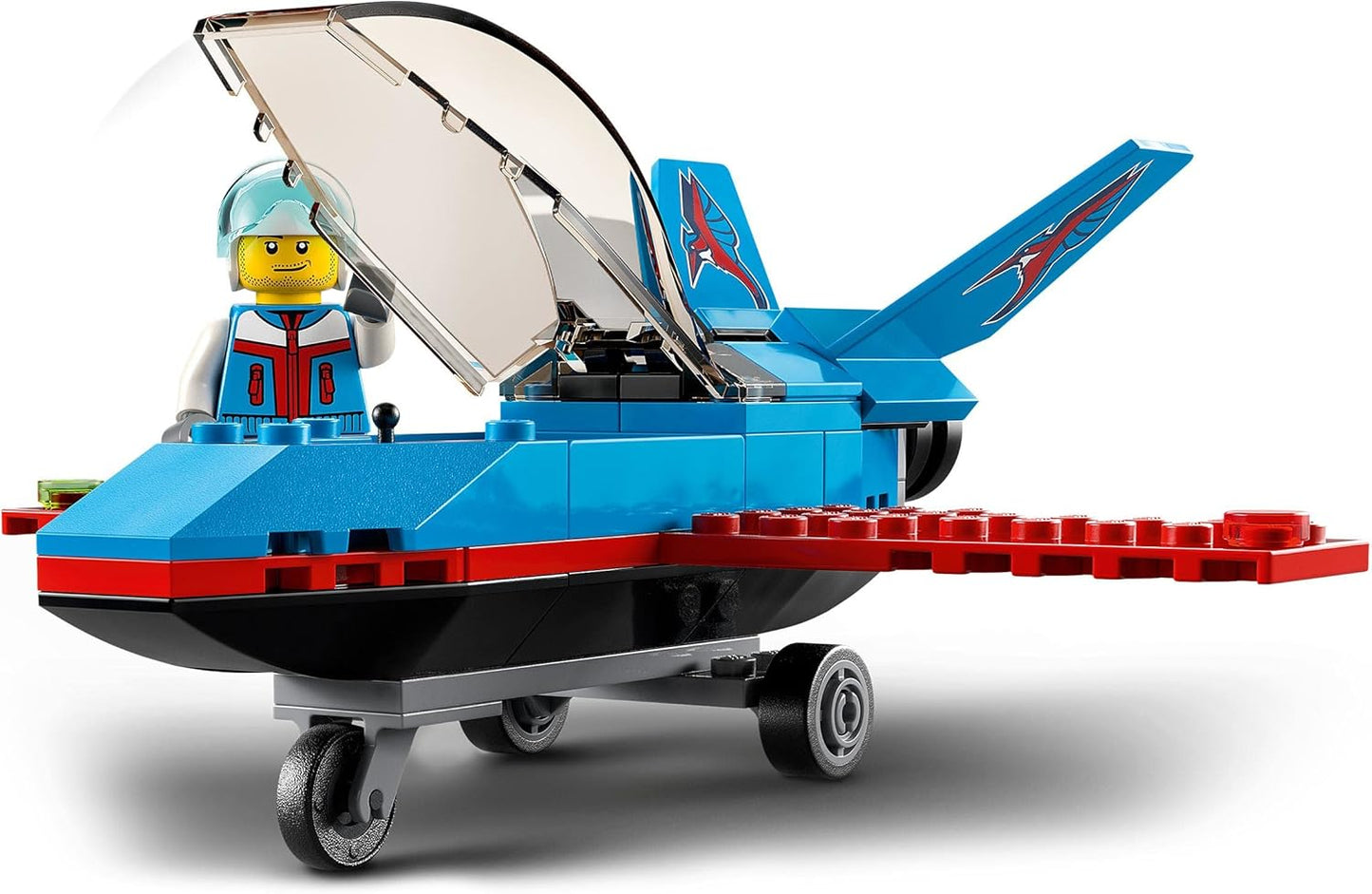 LEGO City Stunt Plane 60323 Building Kit Fun Toy Jet Playset for Aged 5