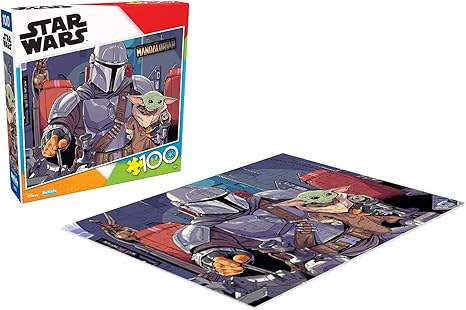 Buffalo Games Buffalo - Star Wars - The Mandalorian and The Child - 100 Piece Jigsaw Puzzle