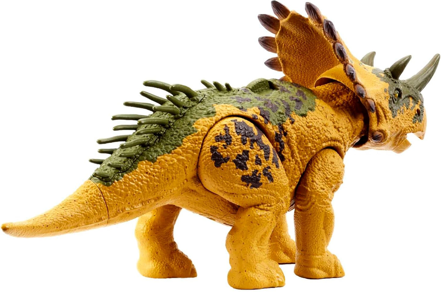 Mattel Jurassic World Wild Roar Dinosaur Toy with Sound Attack Move Regaliceratops