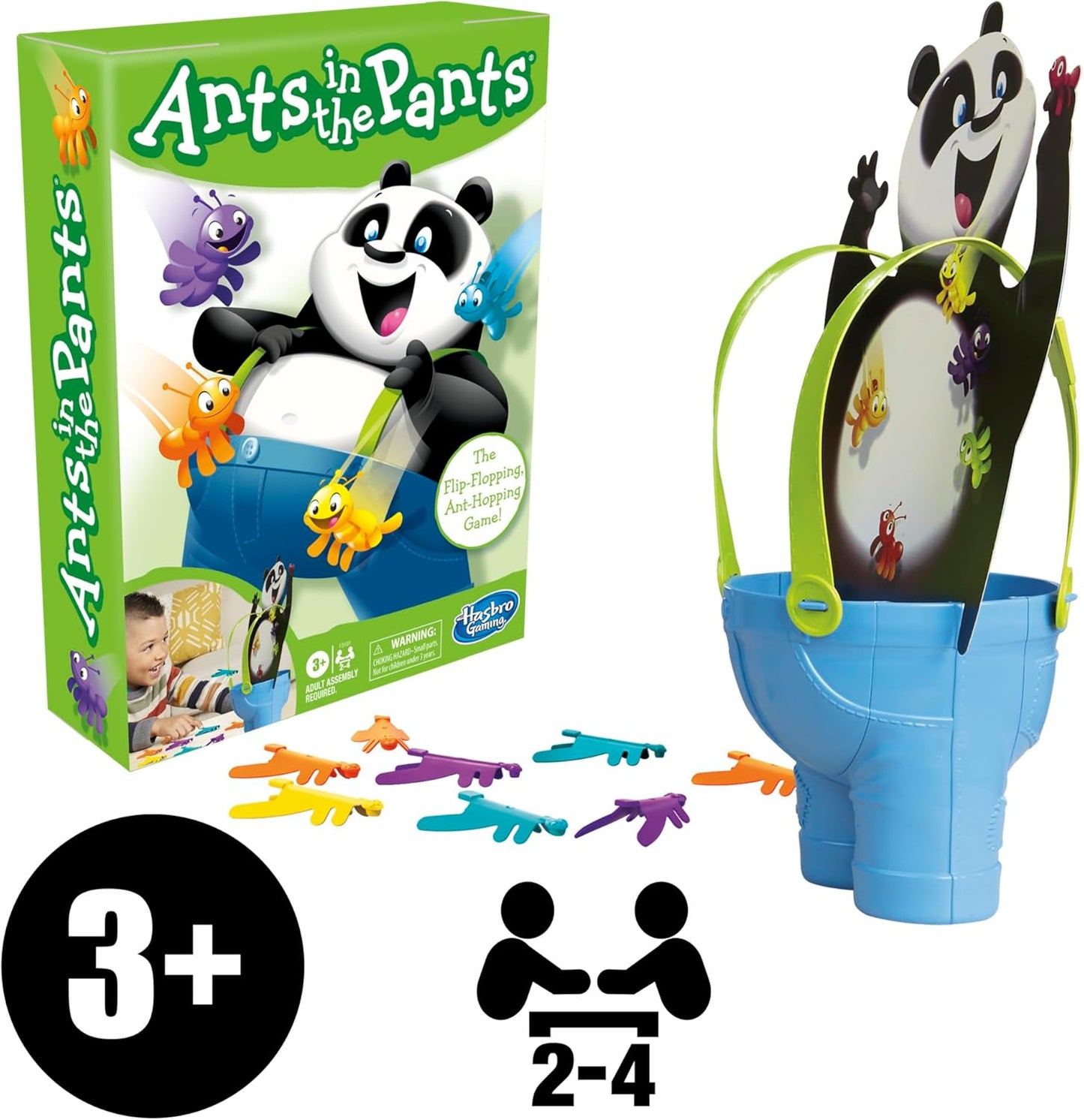 Hasbro Gaming Ants in The Pants Preschool Game for Ages Fun Board Game