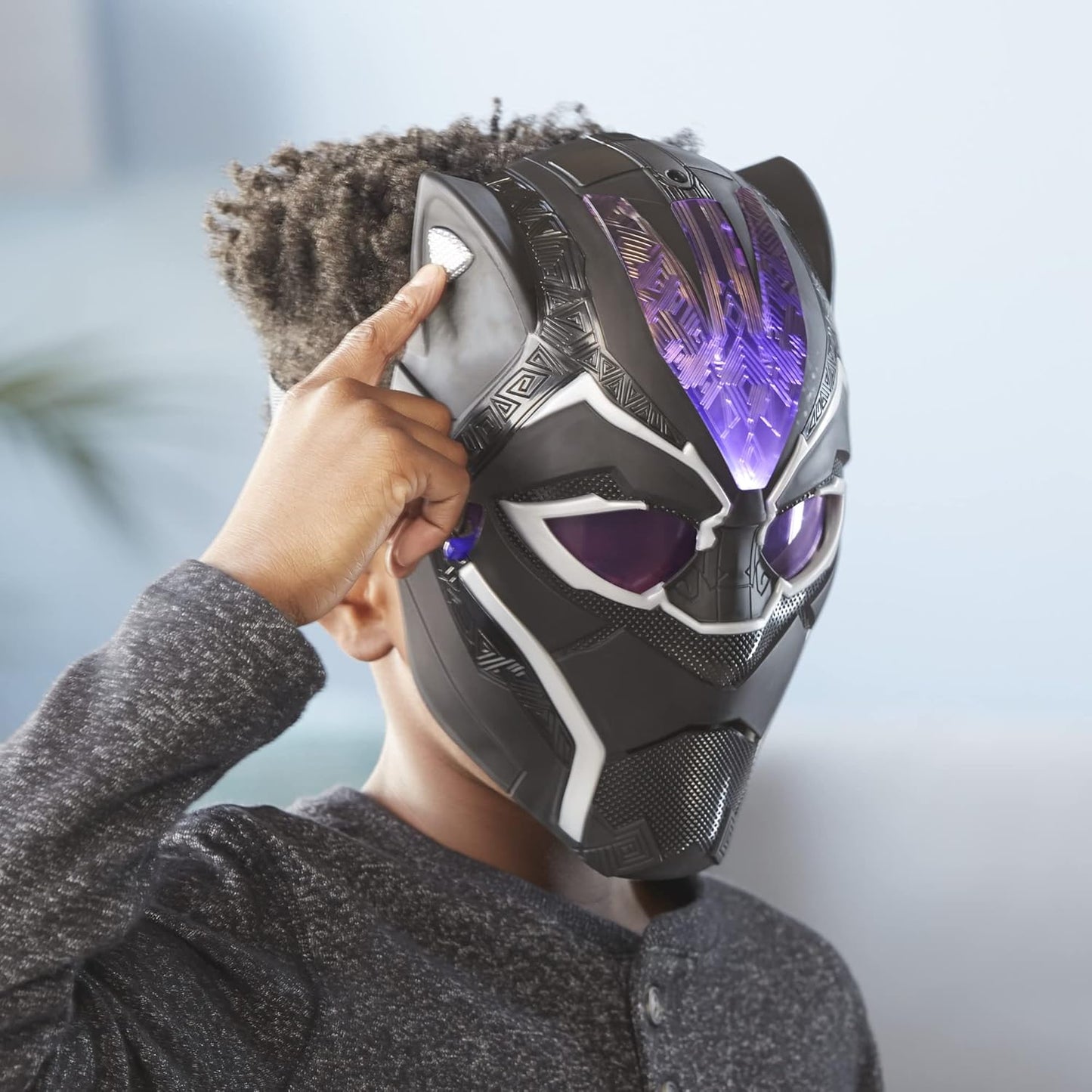 Marvel Black Panther Studios Legacy Collection Black Panther Vibranium Power FX Mask