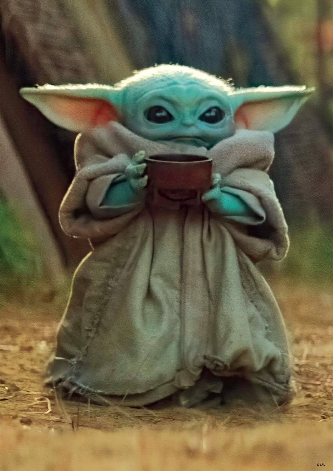 Buffalo Games Buffalo - Star Wars The Mandalorian - Sipping My Soup - 500 Piece Jigsaw Puzzle