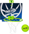 Nerf Nerfoop - The Classic Mini Foam Basketball and Hoop - Hooks On Doors - Indoor and
