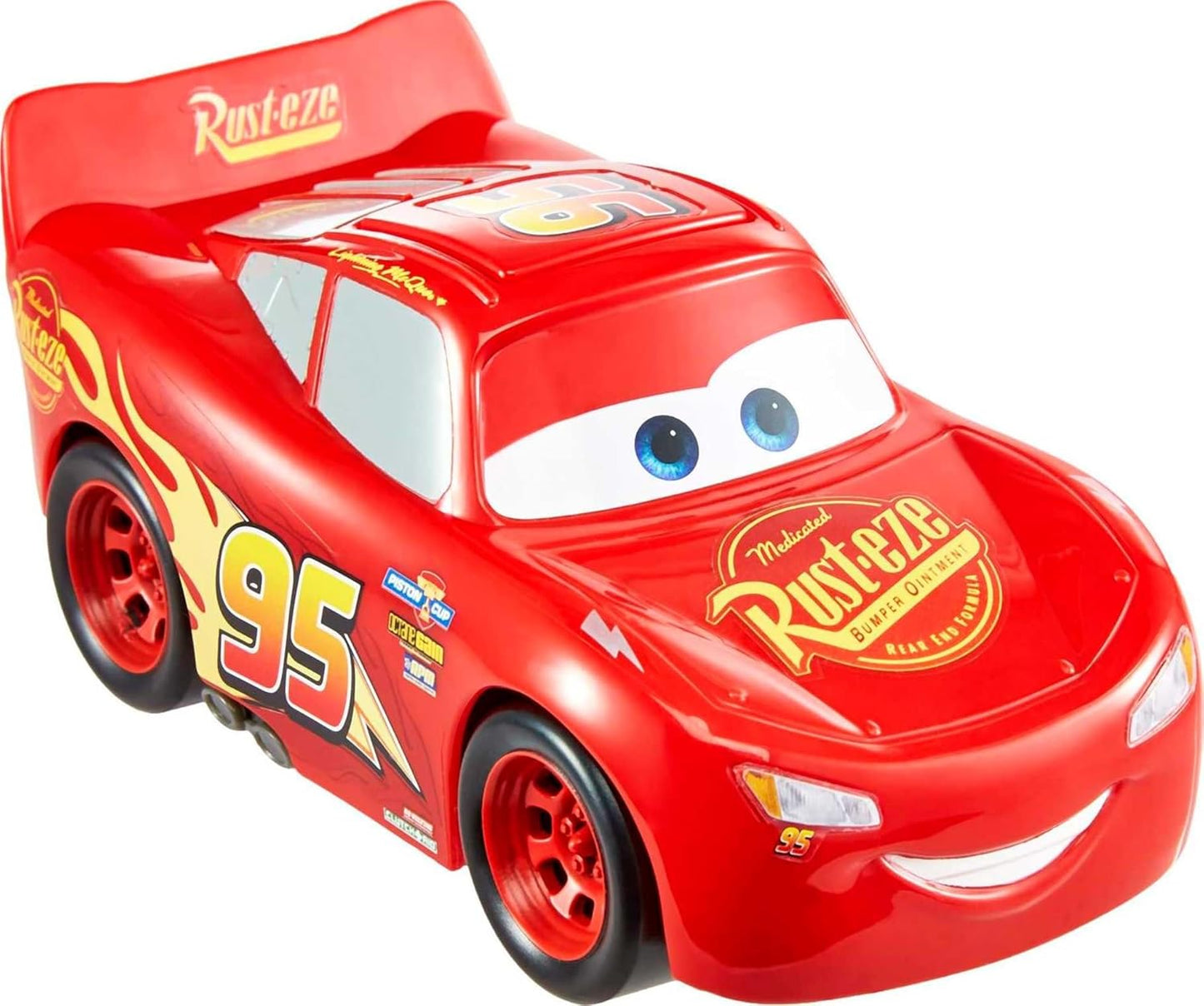 Disney Mattel Pixar Cars Track Talkers Lightning McQueen Talking Car - 5.5-Inch Collectible – 5
